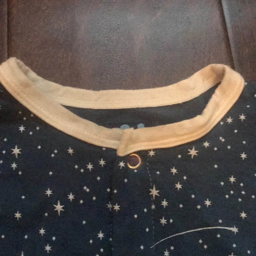 Kickee pants twilight shooting‎ stars 12-18 footie